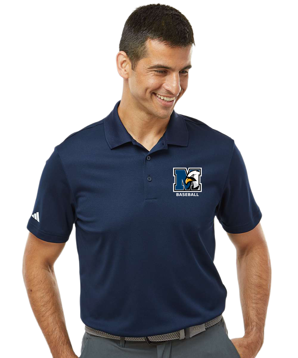 New York Mills Baseball - Navy Polo - Left Chest