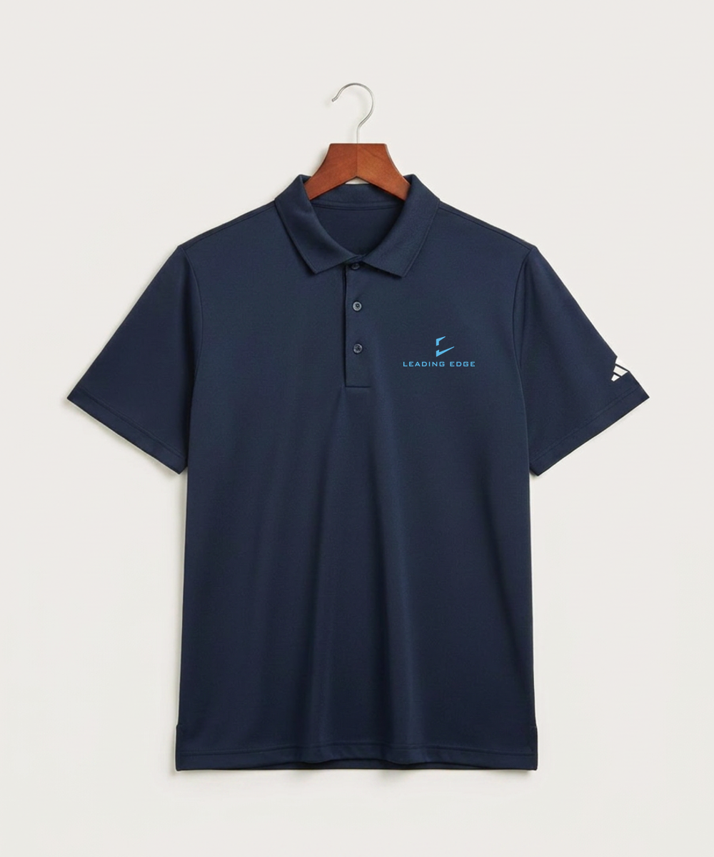 Leading Edge Team Store - Navy Polo - Left Chest