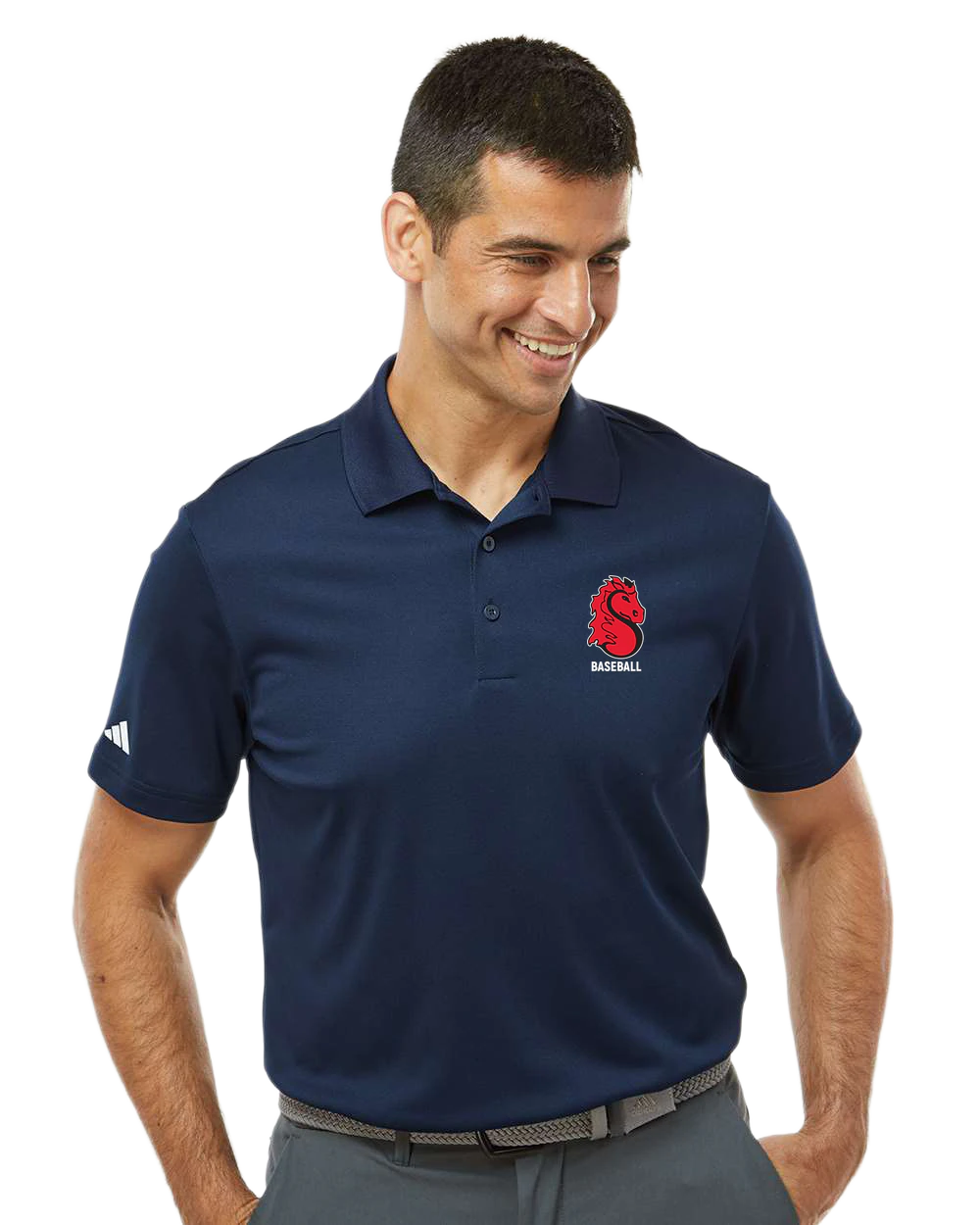 Stillwater Baseball - Navy Polo - Left Chest
