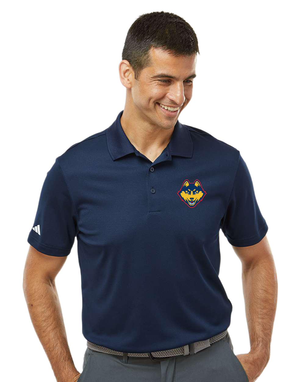 Testing 99 - Navy Polo - Left Chest