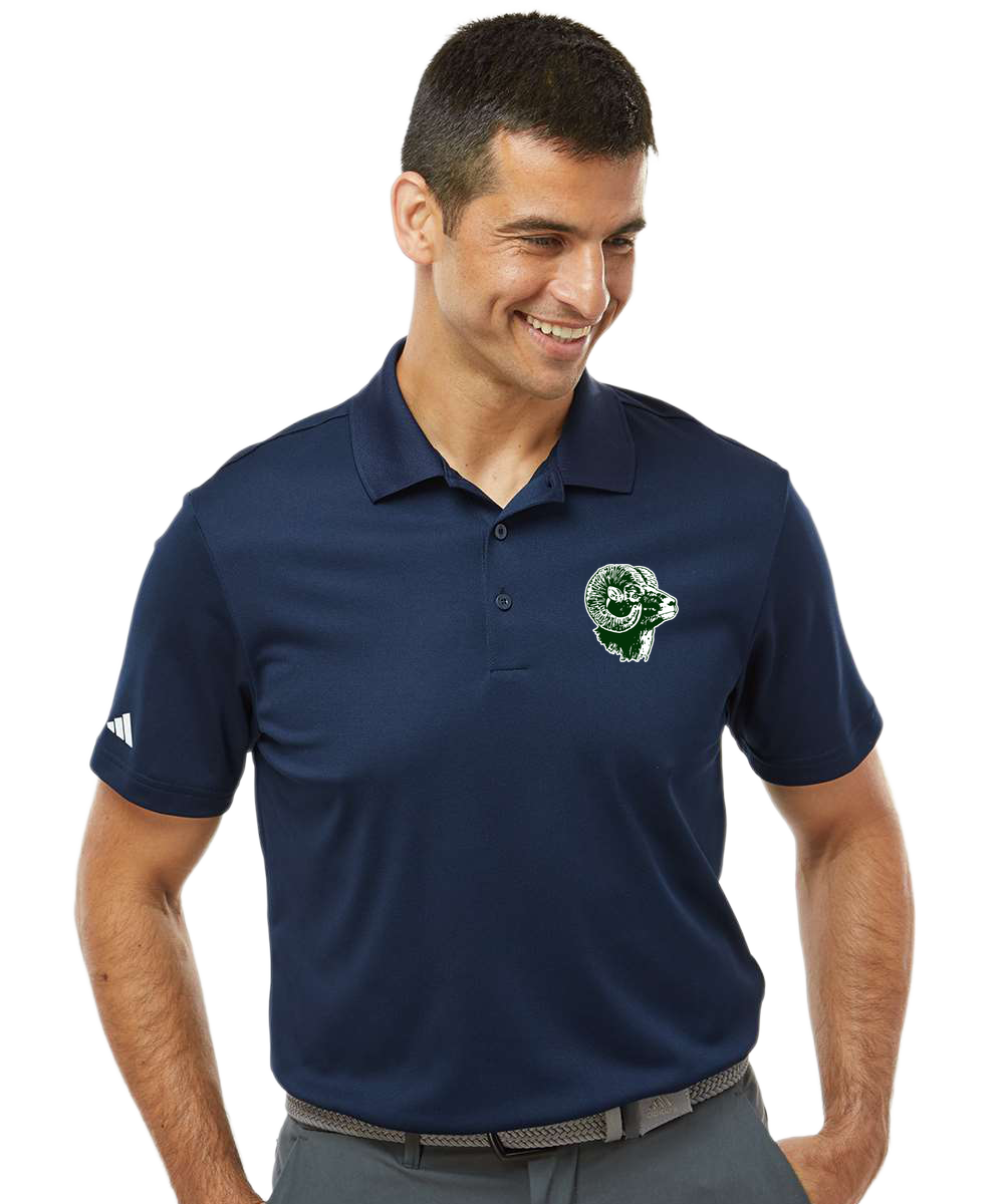 Roseau Baseball and Softball - Navy Polo - Left Chest