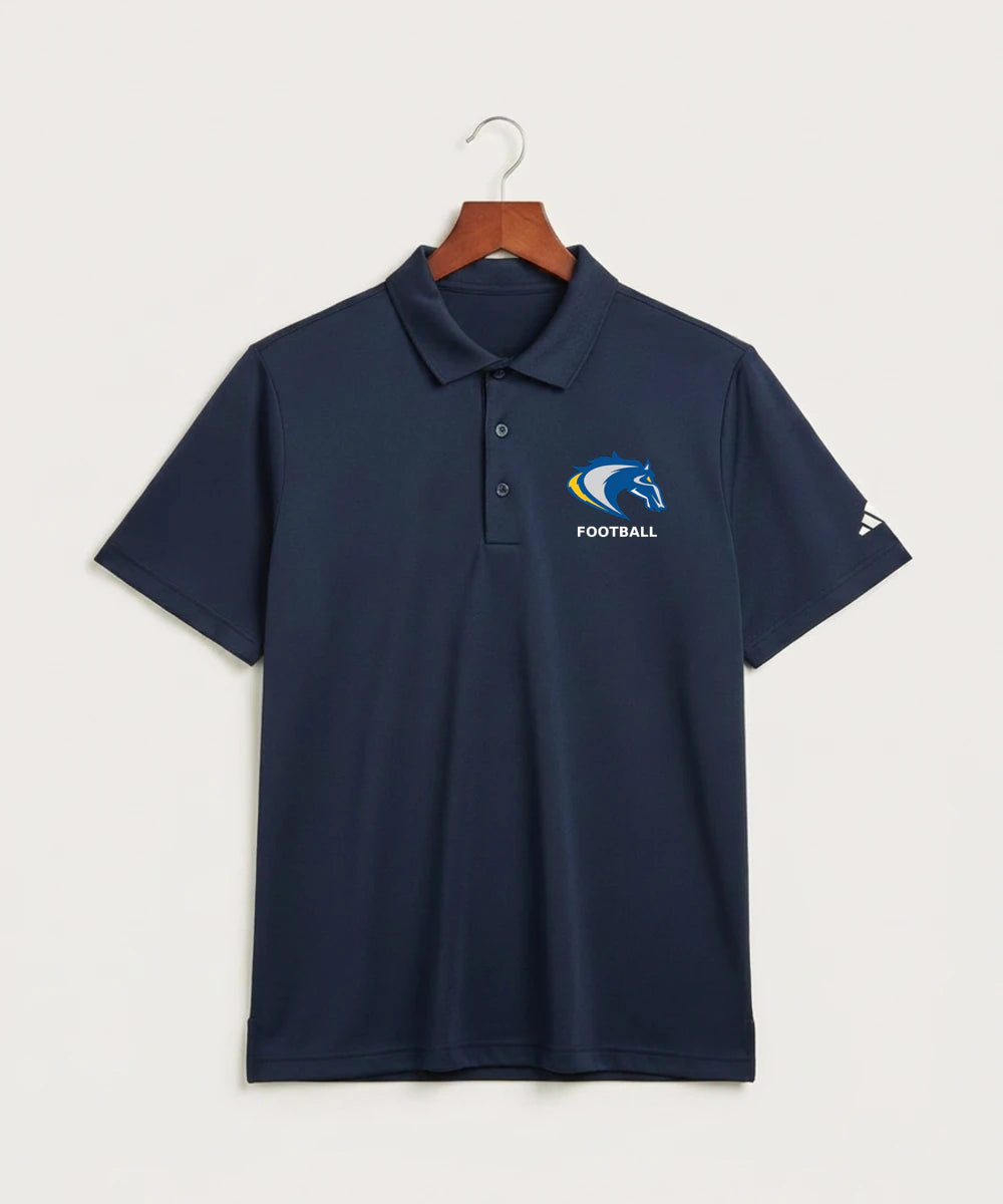 Riverside High School Football general - Navy Polo - Left Chest
