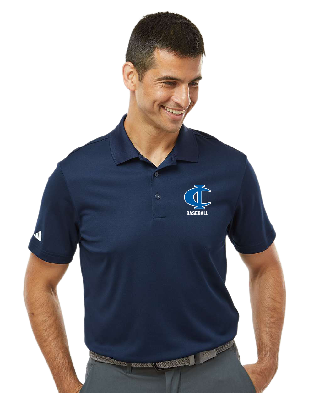 Cambridge Isanti Baseball - Navy Polo - Left Chest