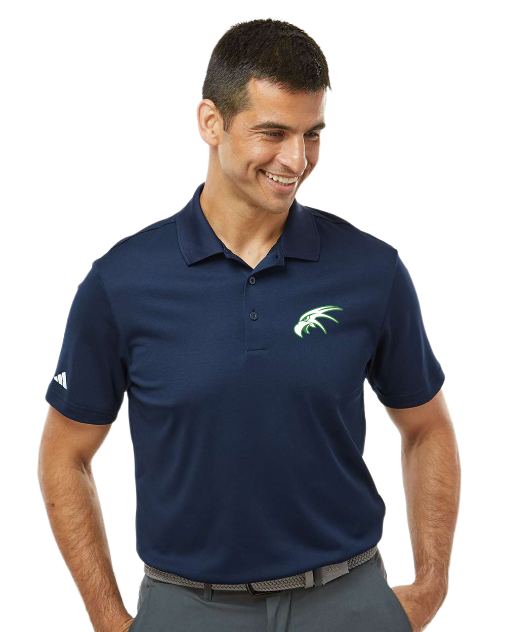 Maple River High School Baseball - Navy Polo - Left Chest