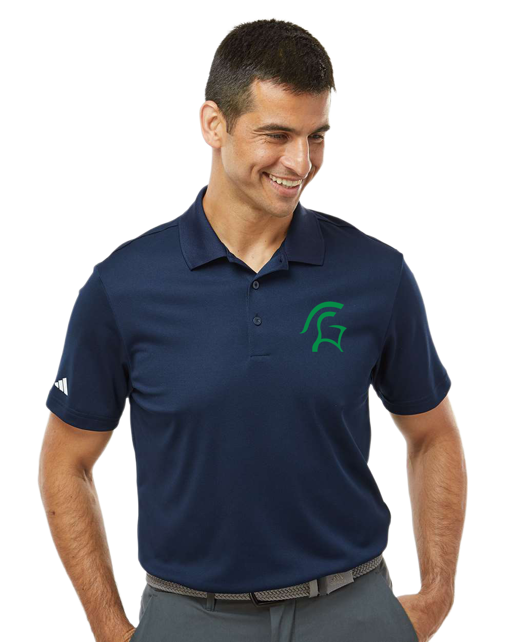 La Crescent Softball - Navy Polo - Left Chest