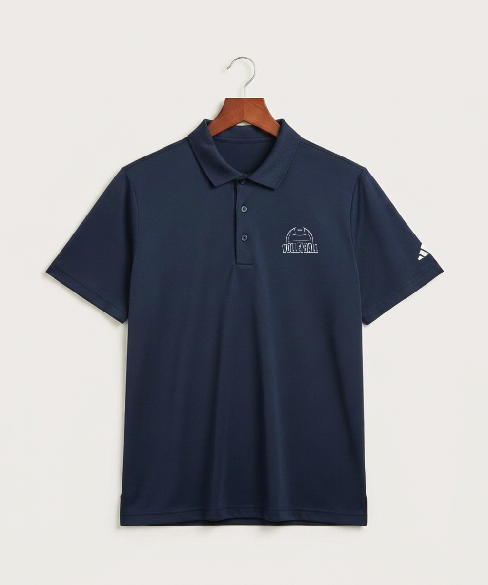 Walker Hackensack Akeley Volleyball (Girls) - Navy Polo - Left Chest