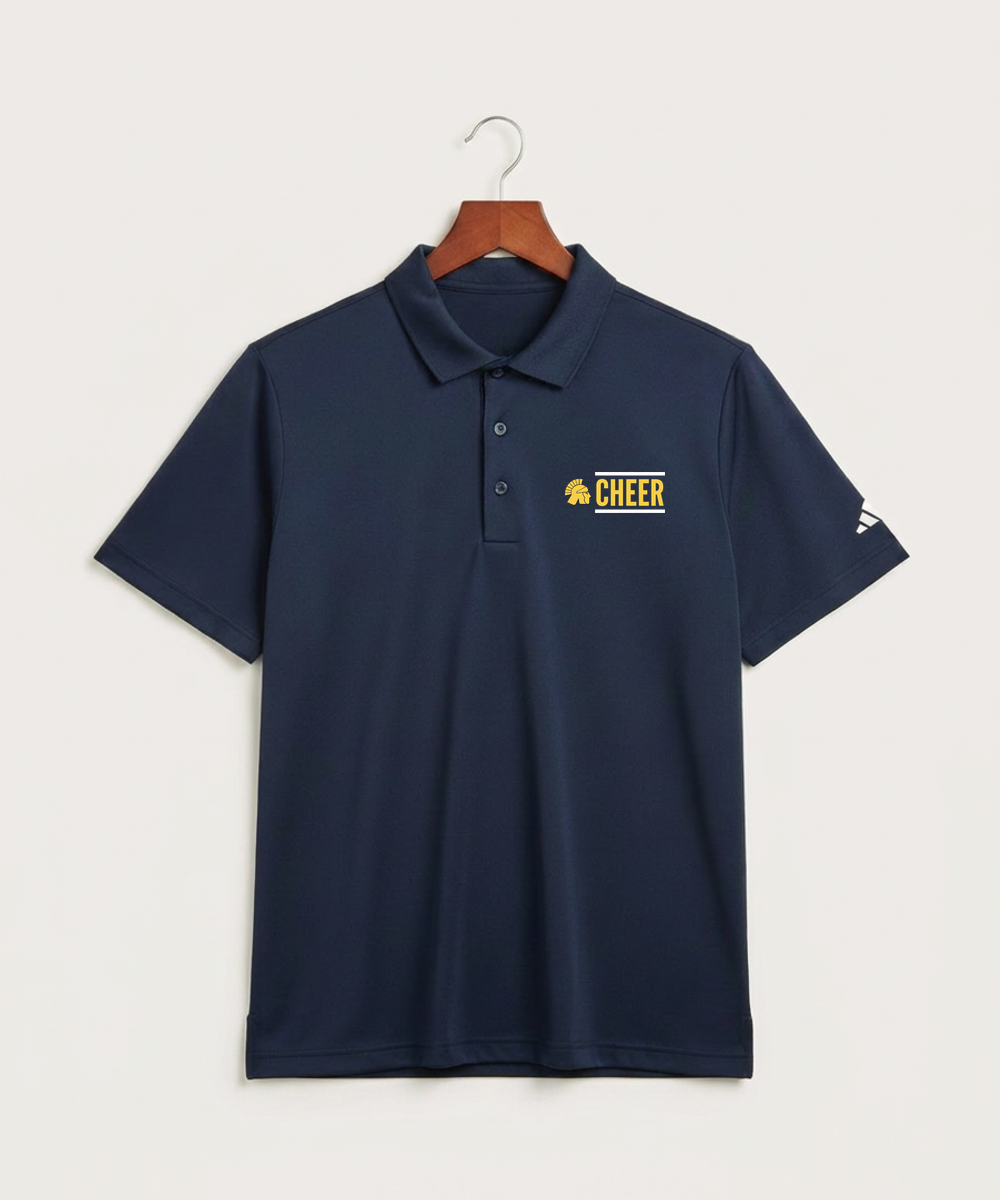 Wausau West High School Cheer - Navy Polo - Left Chest