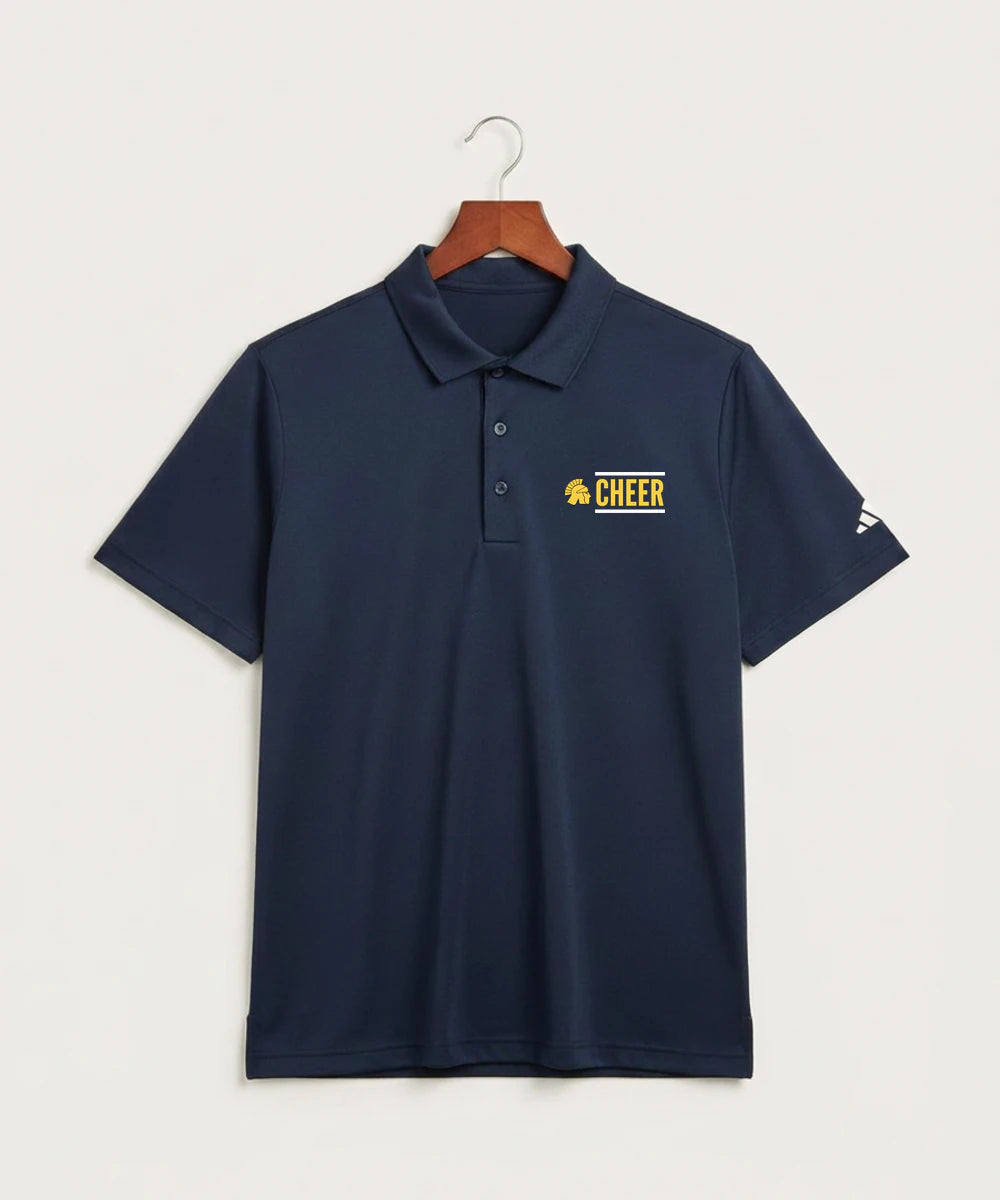 Wausau West High School Cheer - Navy Polo - Left Chest