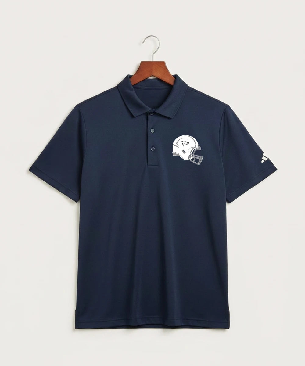 Red Lake County Central Football (Boys) - Navy Polo - Left Chest