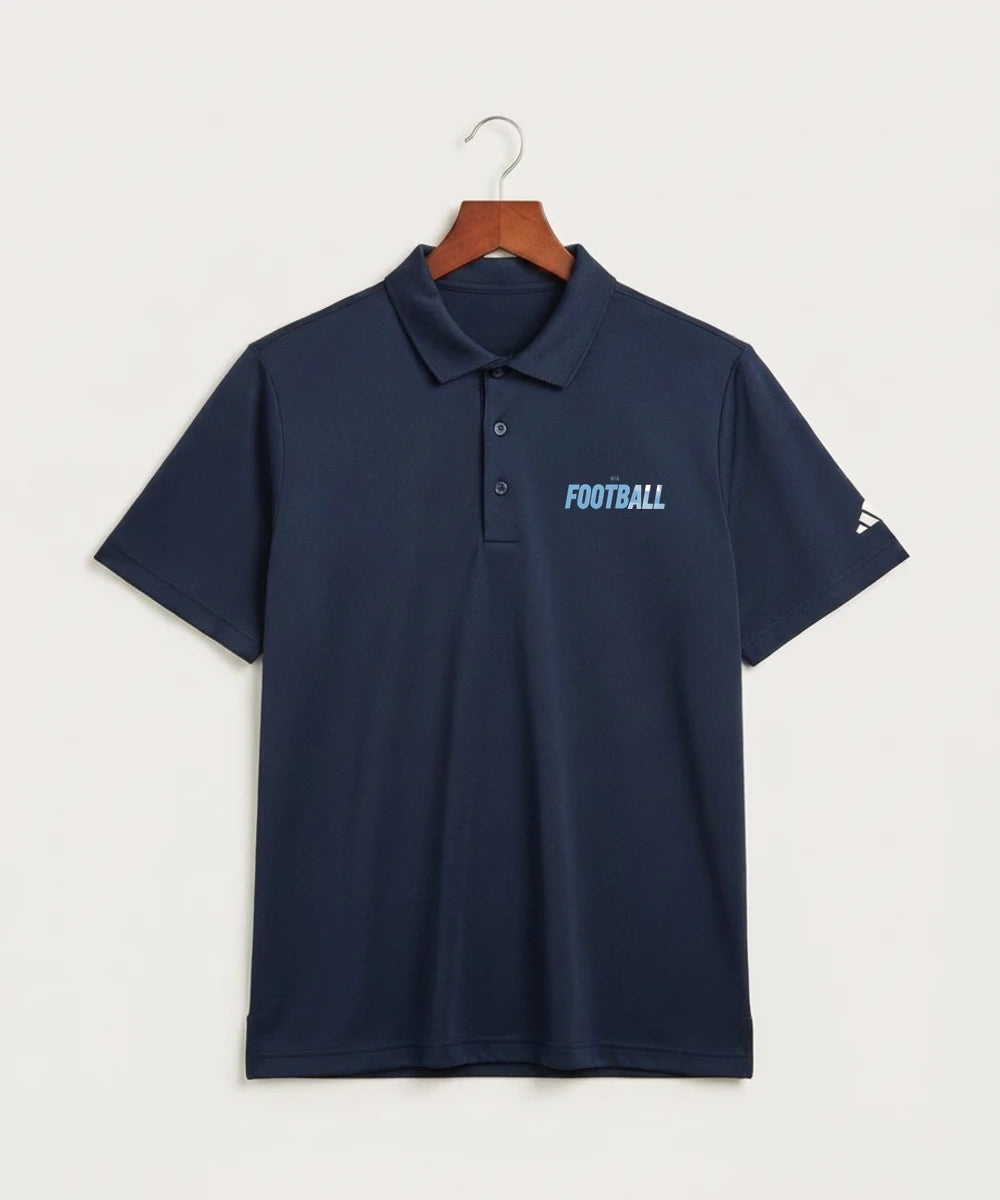 West Bend West High School Football - Navy Polo - Left Chest