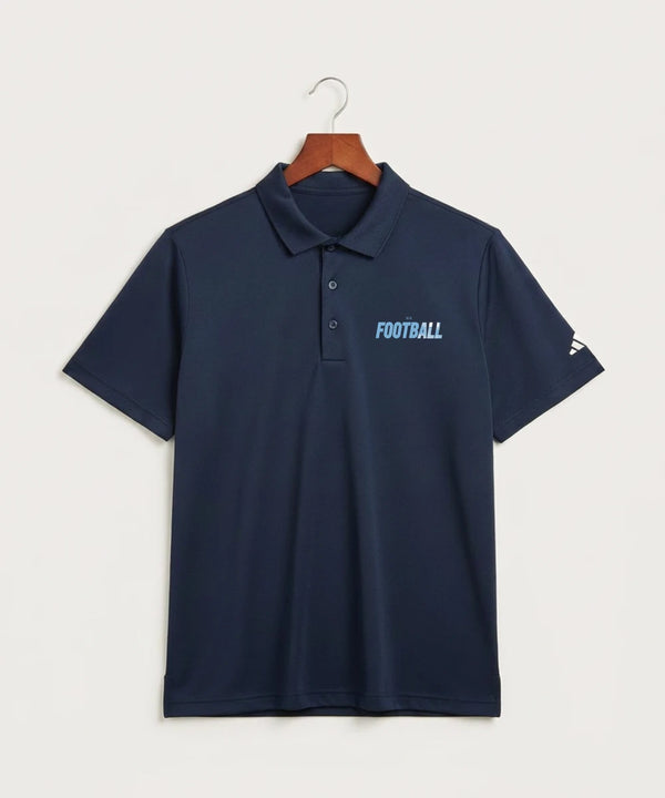 West Bend West High School Football - Navy Polo - Left Chest
