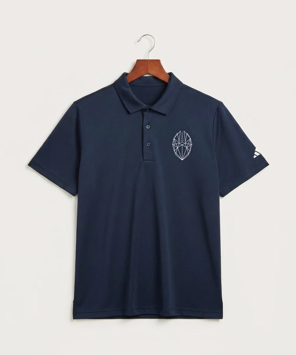 West Bend West High School Football - Navy Polo - Left Chest