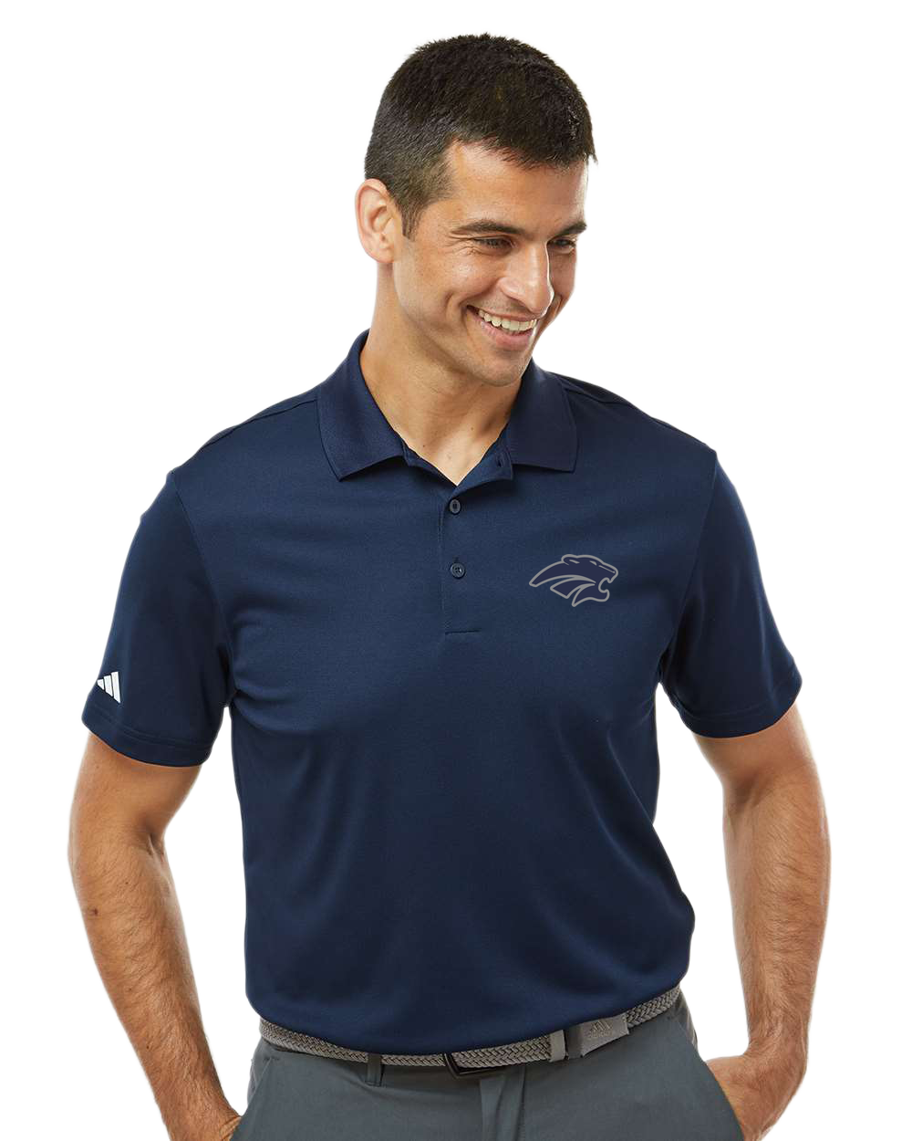 Zumbrota-Mazeppa Volleyball - Navy Polo - Left Chest