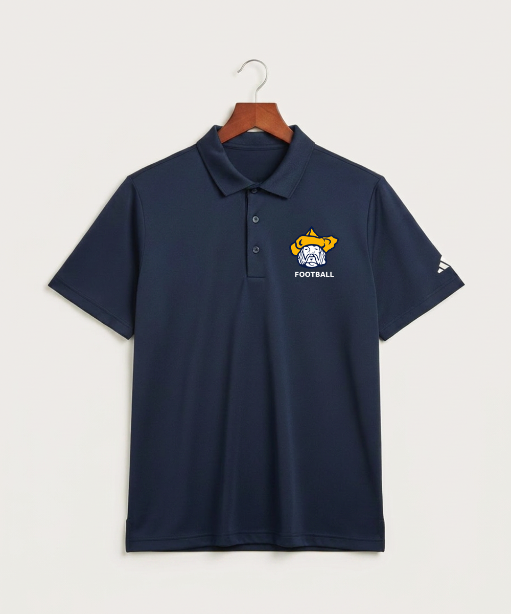 Polo HS Football general - Navy Polo - Left Chest