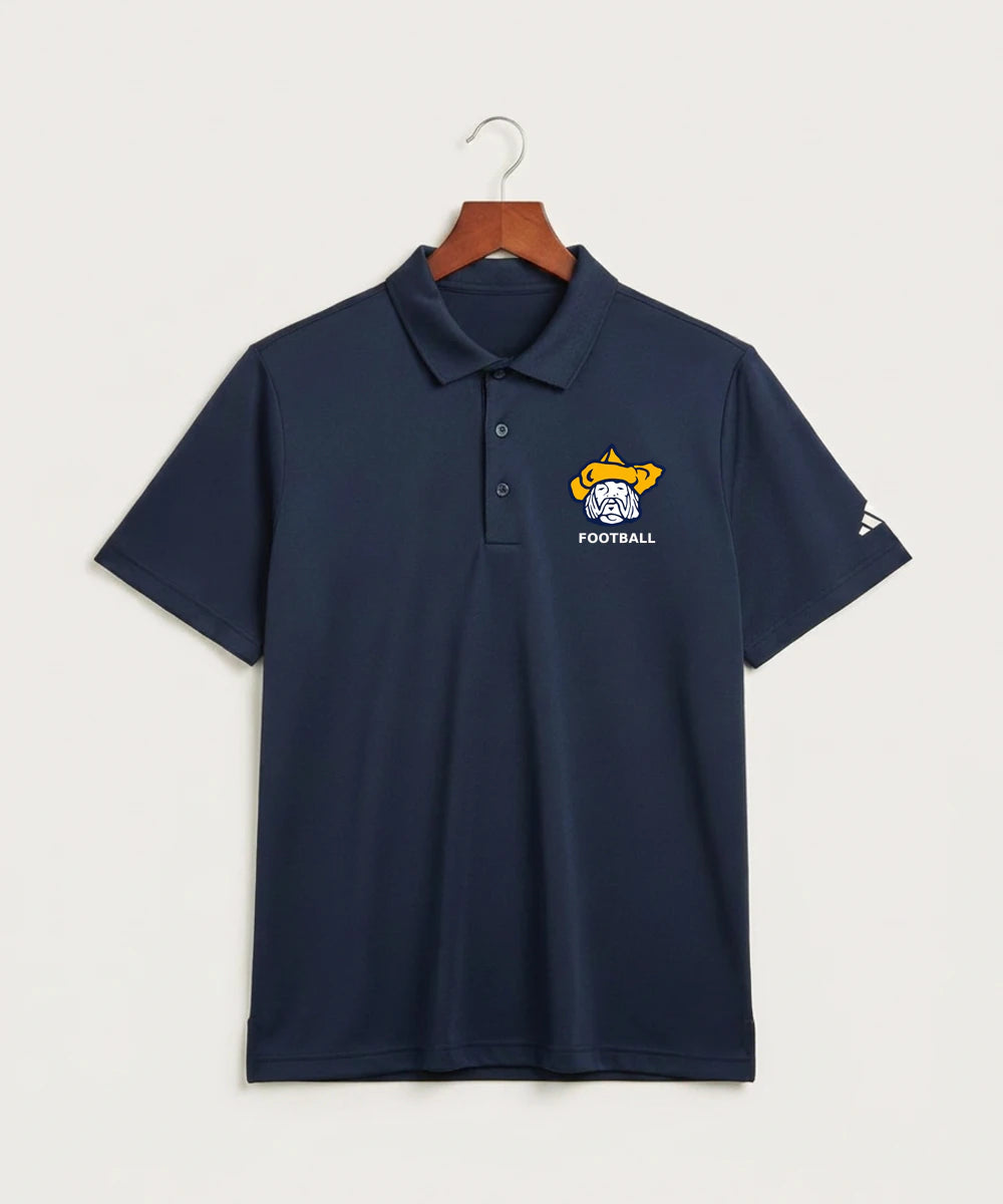 Polo HS Football general - Navy Polo - Left Chest