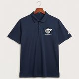 Polo HS Football general - Navy Polo - Left Chest