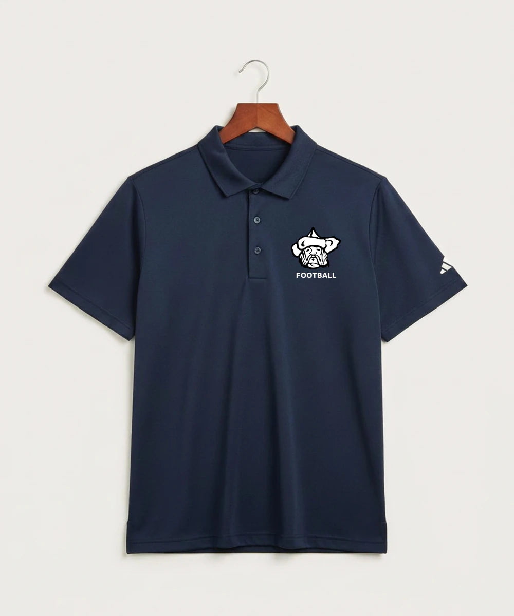 Polo HS Football general - Navy Polo - Left Chest