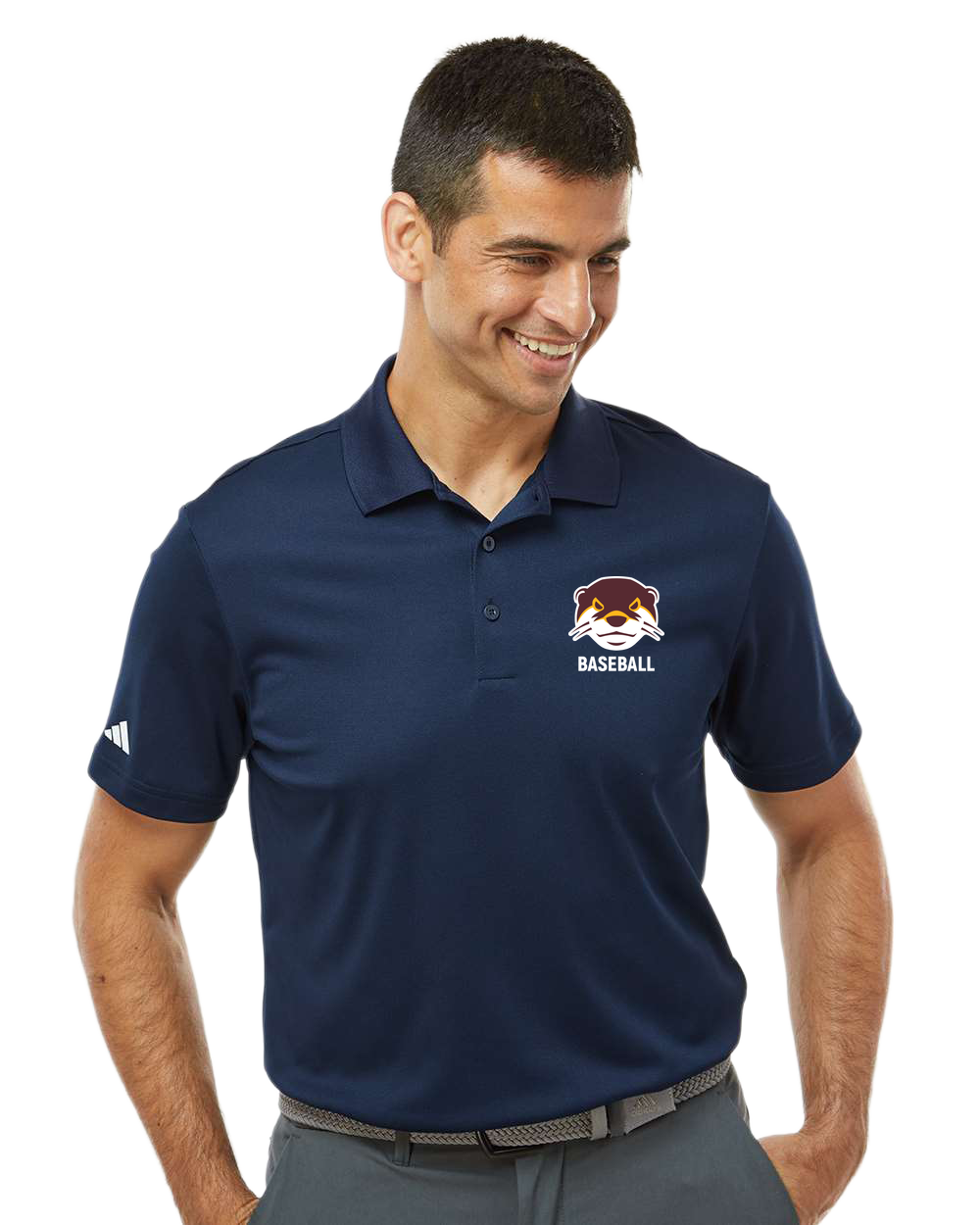 Fergus Falls Baseball - Navy Polo - Left Chest