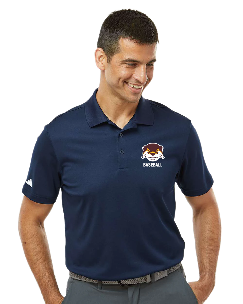 Fergus Falls Baseball - Navy Polo - Left Chest