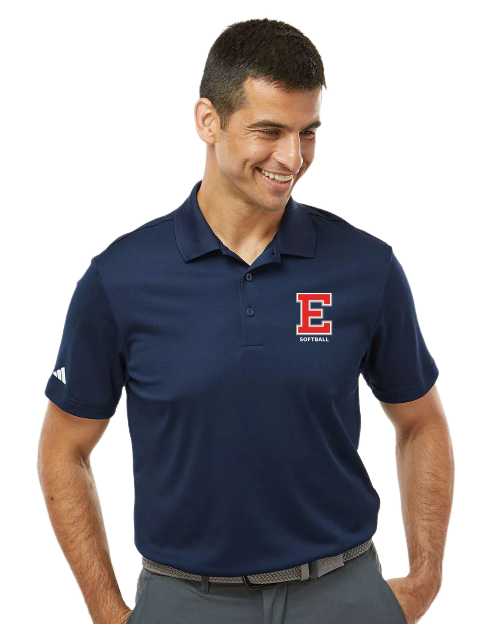 Duluth East Softball - Navy Polo - Left Chest