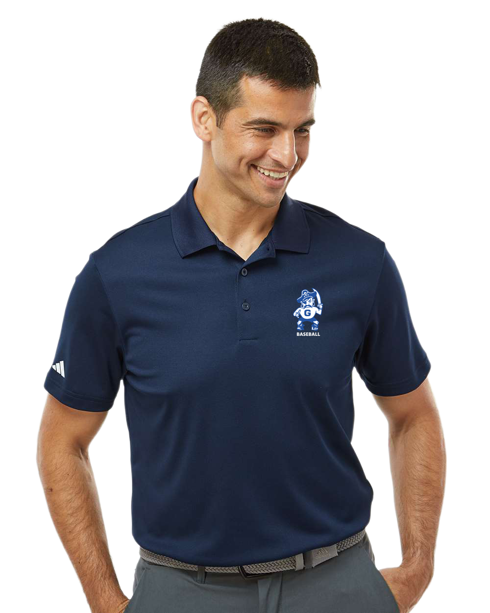 Galena Baseball - Navy Polo - Left Chest
