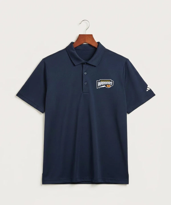 Macktown Warriors Football (Boys) - Navy Polo - Left Chest