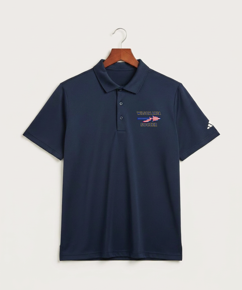Wilson Area School Soccer Soccer - Navy Polo - Left Chest