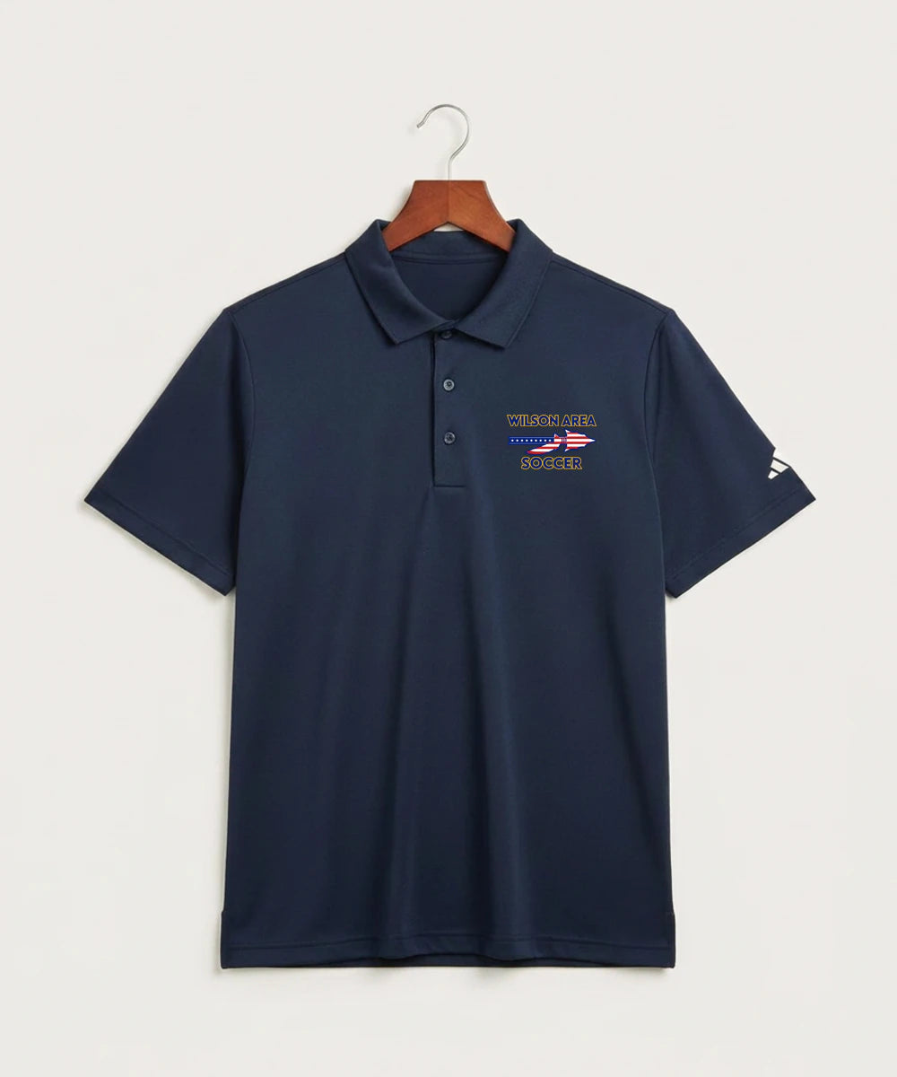 Wilson Area School Soccer Soccer - Navy Polo - Left Chest