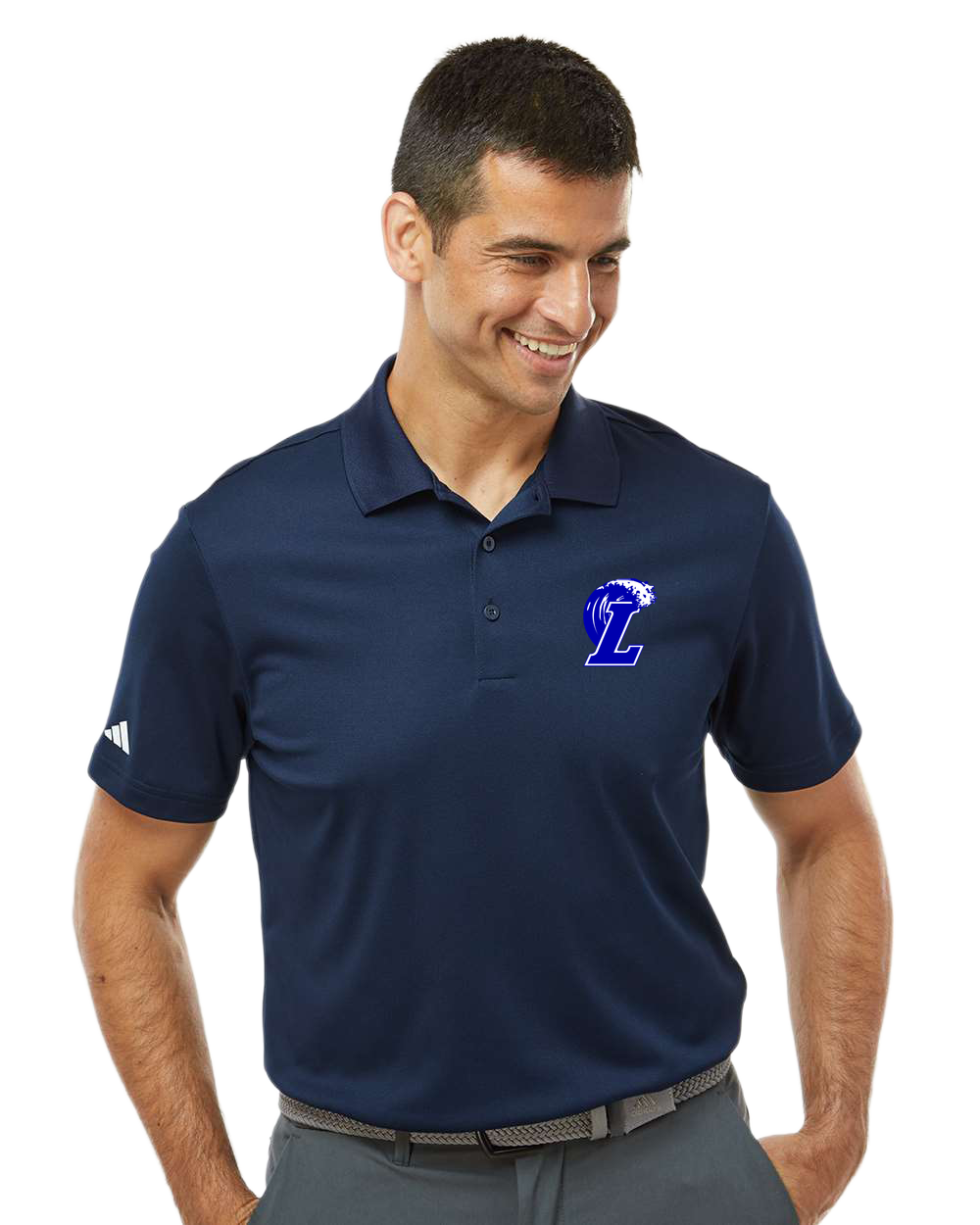 Lakeview Football - Navy Polo - Left Chest