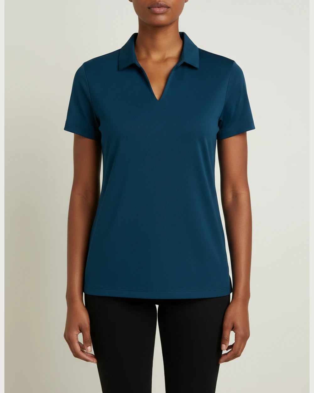 Notre Dame High School Team Store - Navy Polo - Left Chest (model)