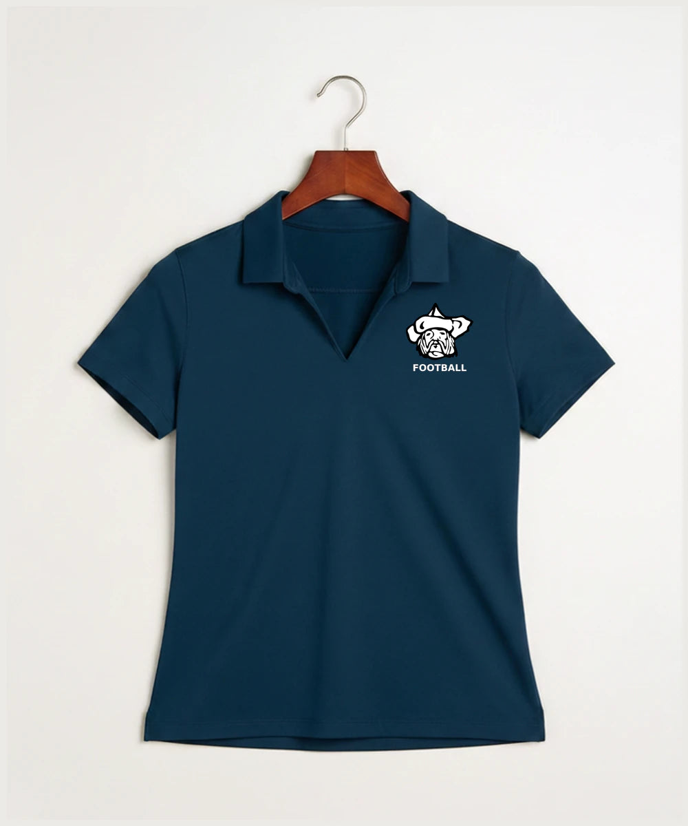 Polo HS Football general - Navy Polo - Left Chest