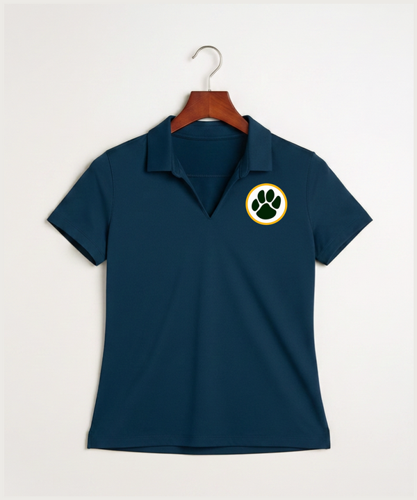 Ashwaubenon High School Football (Boys) - Navy Polo - Left Chest