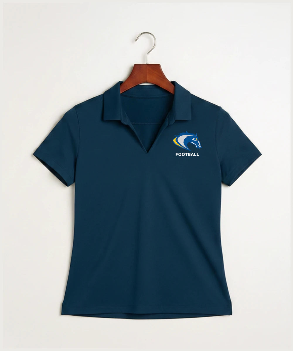 Riverside High School Football general - Navy Polo - Left Chest