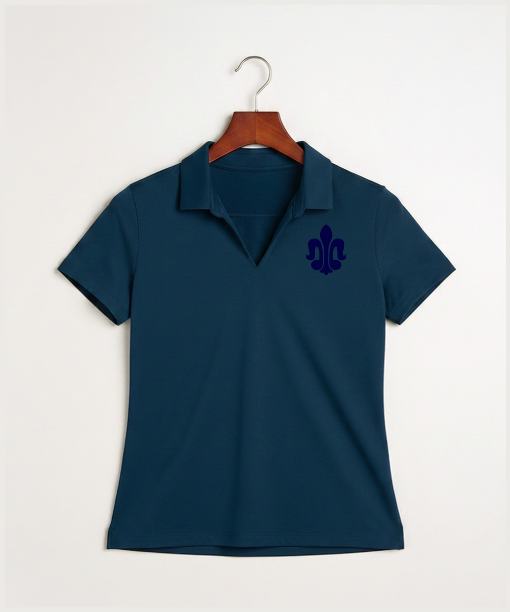 Saint Peter High School Athletics - Navy Polo - Left Chest