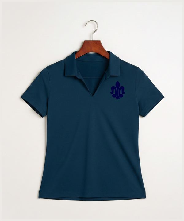 Saint Peter High School Athletics - Navy Polo - Left Chest