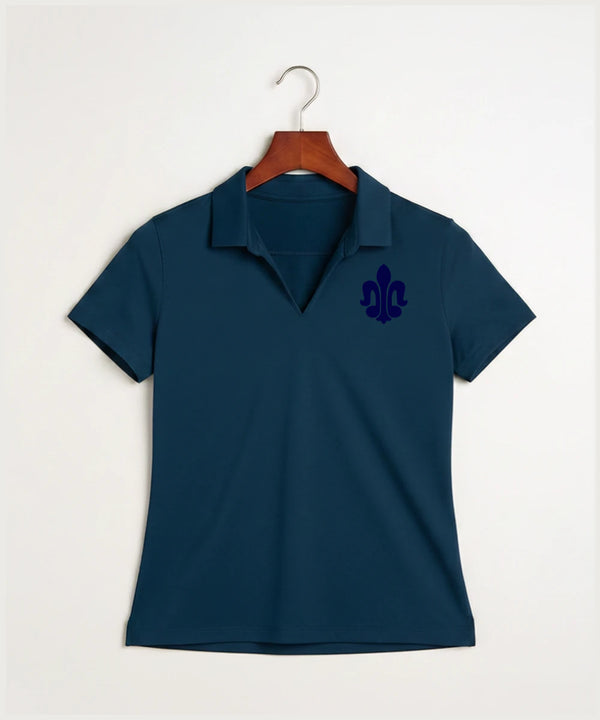 Saint Peter High School Athletics - Navy Polo - Left Chest