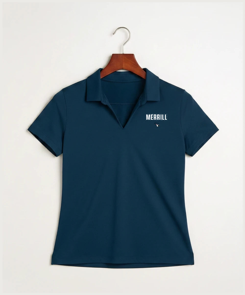 Merrill Dance and Cheer - Navy Polo - Left Chest