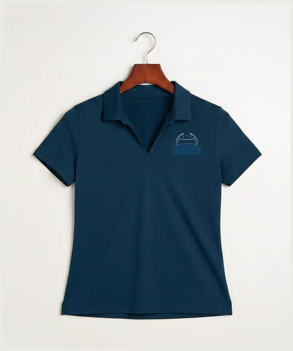 Eastview High School Volleyball (Girls) - Navy Polo - Left Chest