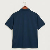 Notre Dame Prep High School Football - Navy Polo - Left Chest — back