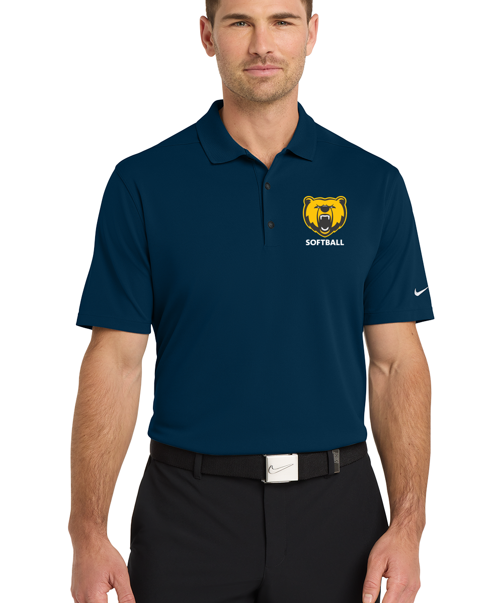 Byron Softball - Navy Polo - Left Chest