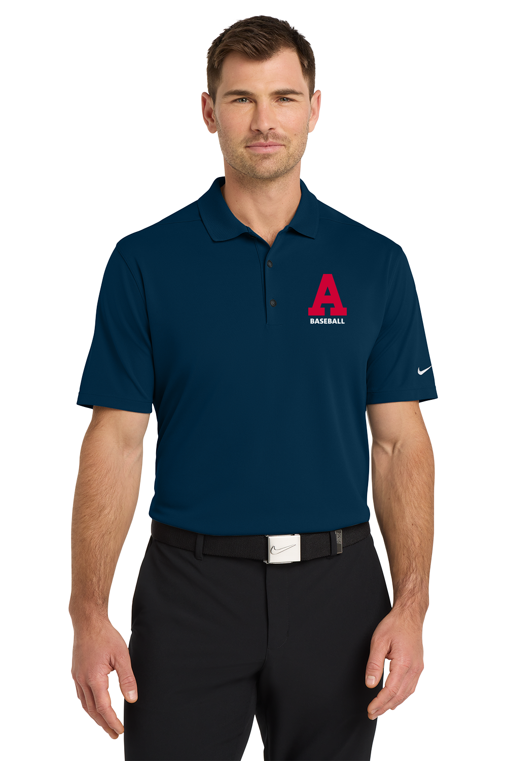 Austin Baseball - Navy Polo - Left Chest