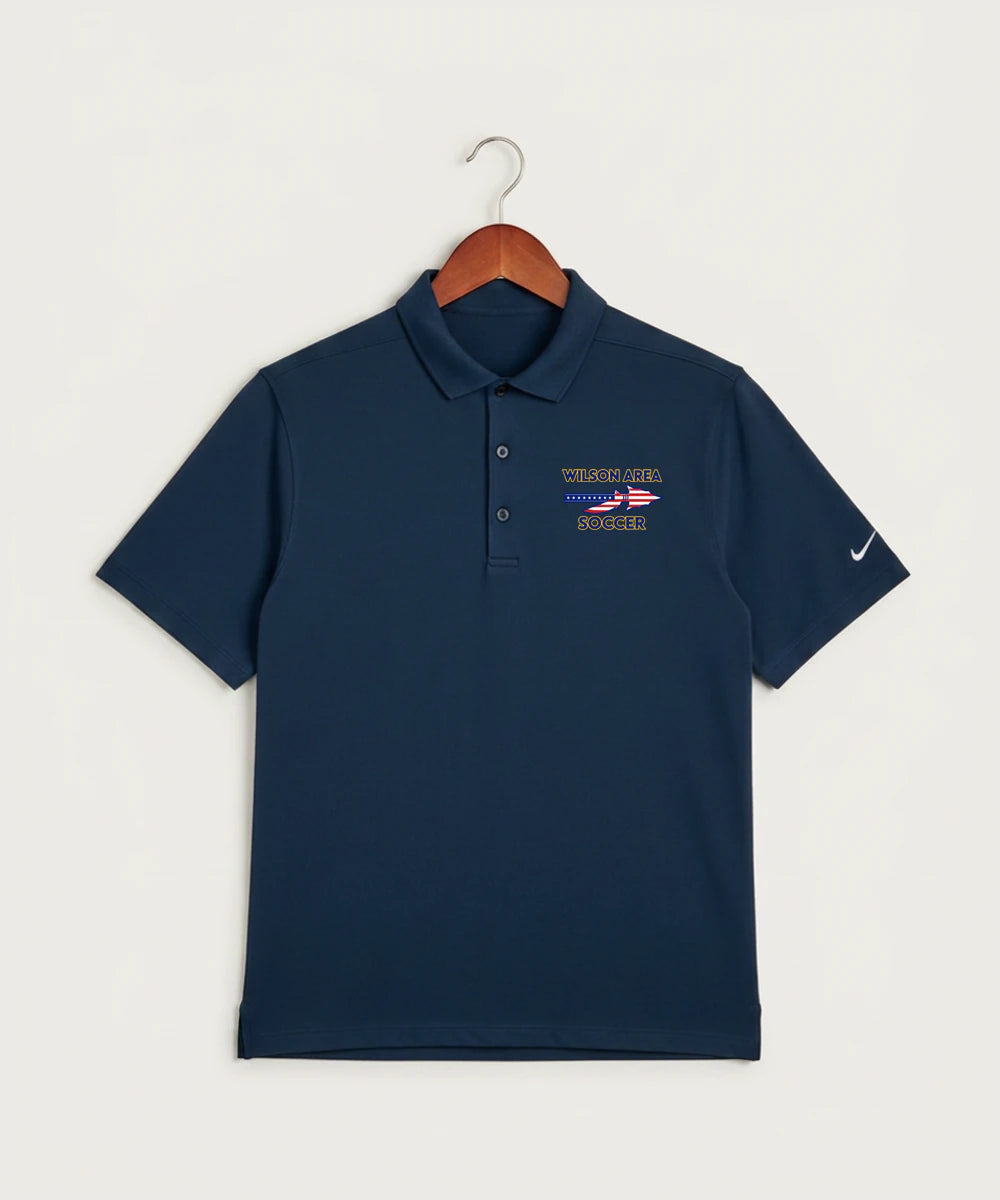 Wilson Area School Soccer Soccer - Navy Polo - Left Chest