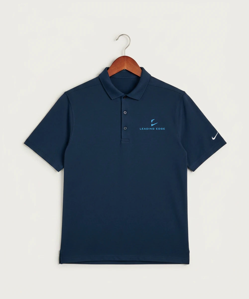 Leading Edge Team Store - Navy Polo - Left Chest