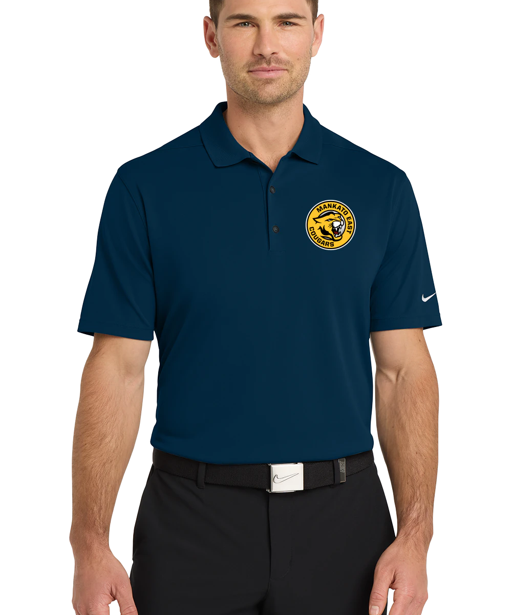 Mankato East Spring - Navy Polo - Left Chest