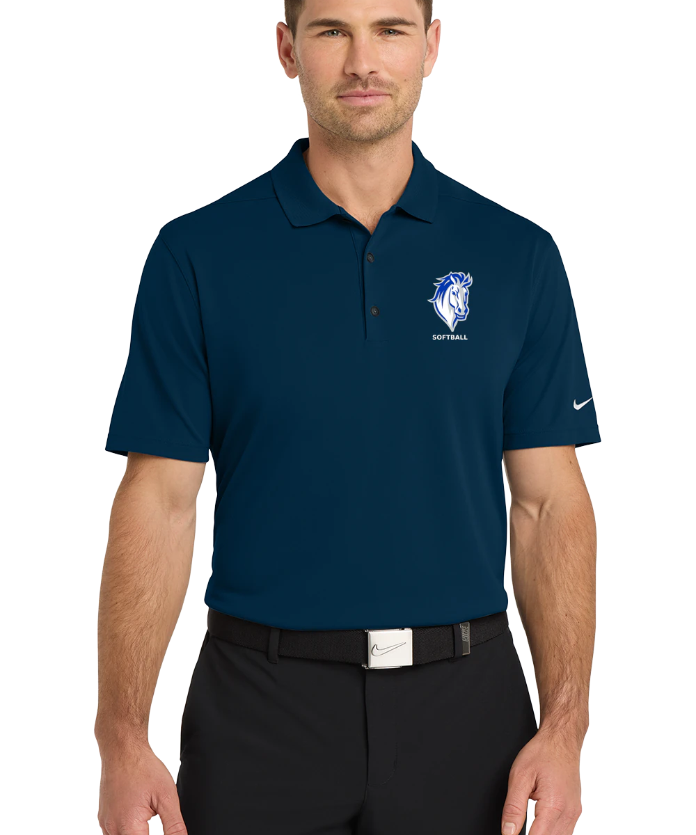 Mora Softball - Navy Polo - Left Chest