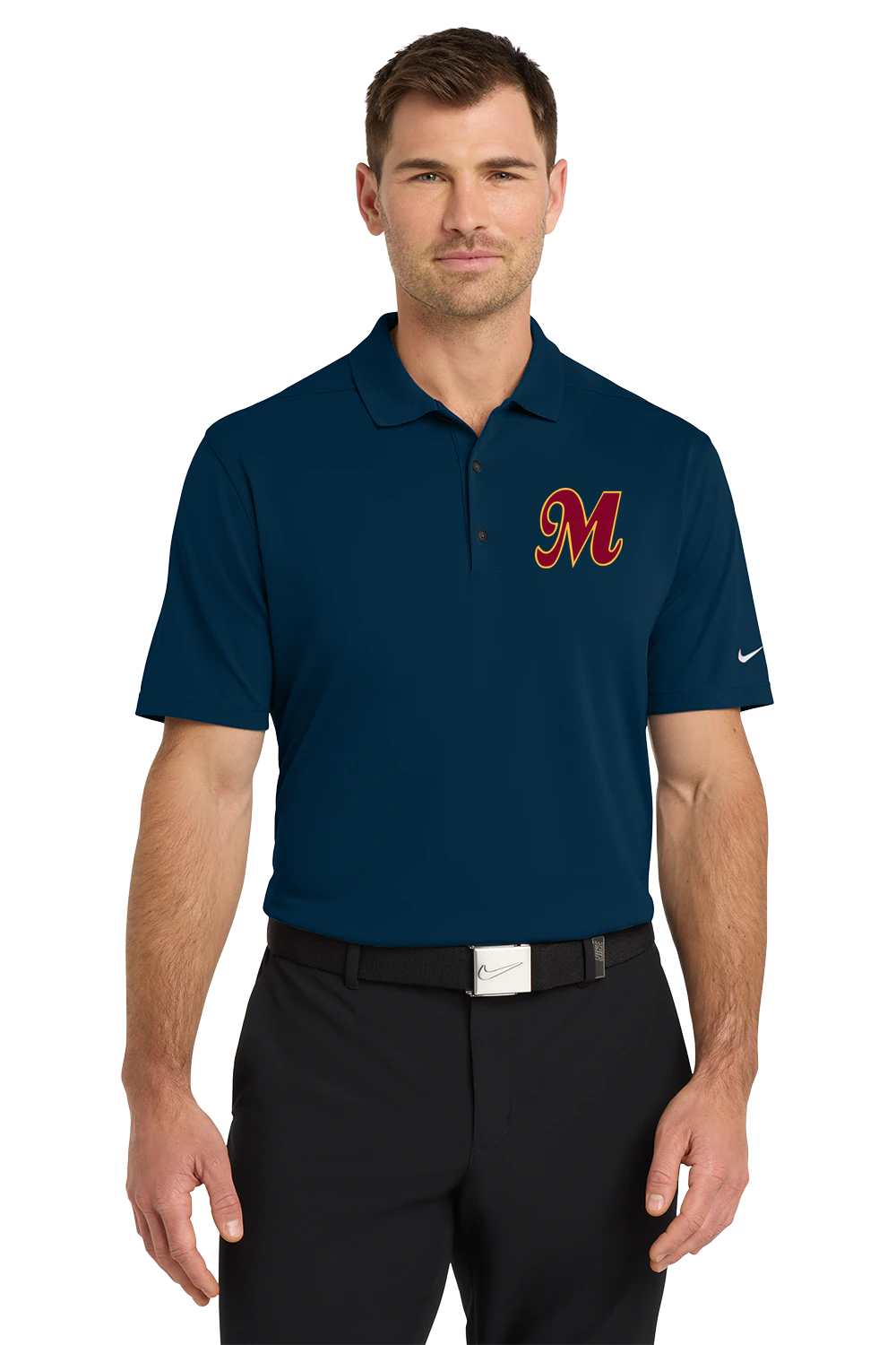 Mankato Area Youth Baseball Association - Navy Polo - Left Chest