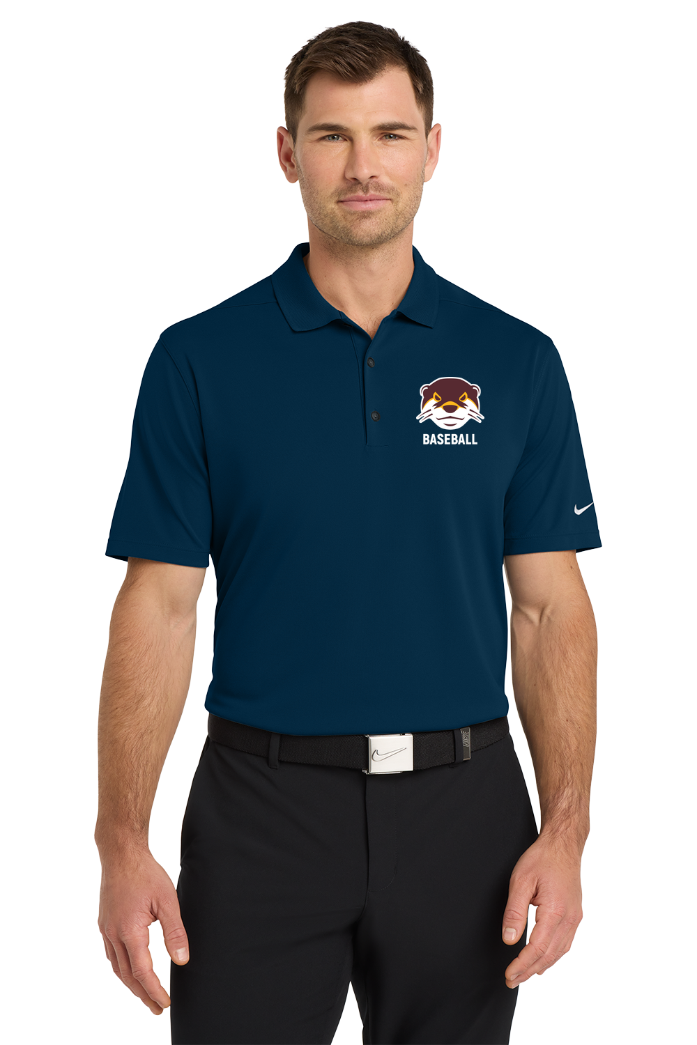 Fergus Falls Baseball - Navy Polo - Left Chest