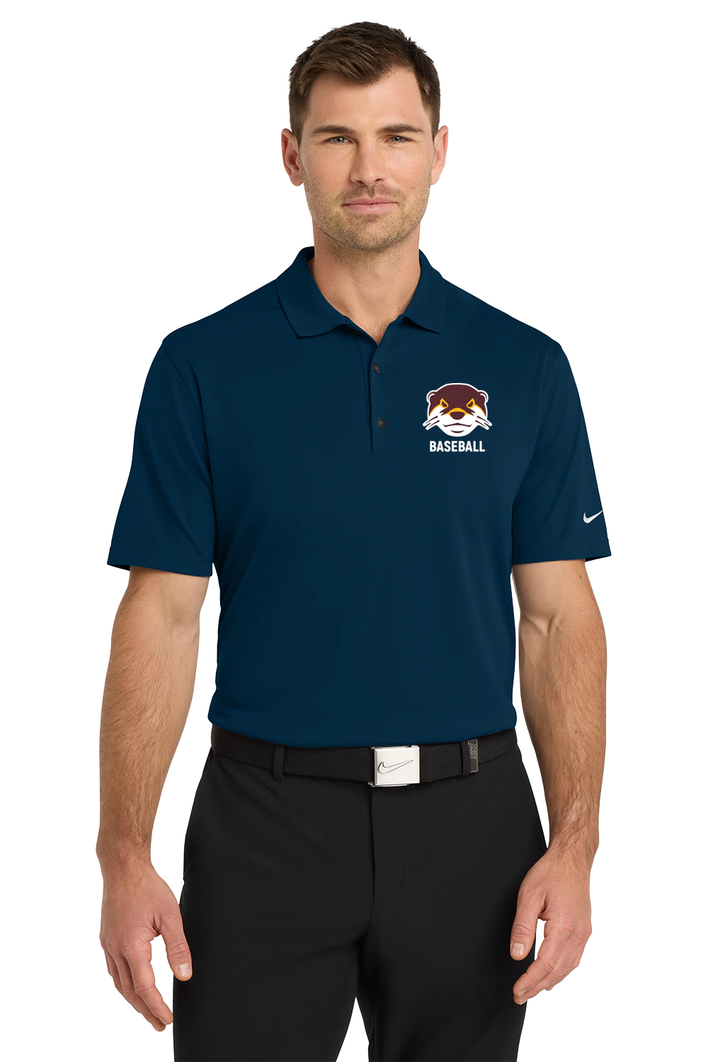 Fergus Falls Baseball - Navy Polo - Left Chest
