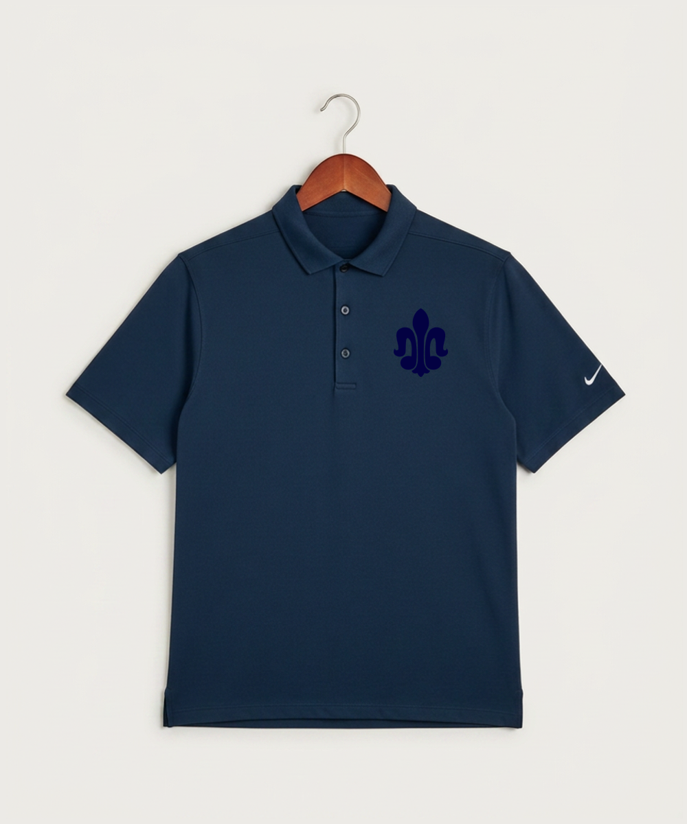 Saint Peter High School Athletics - Navy Polo - Left Chest