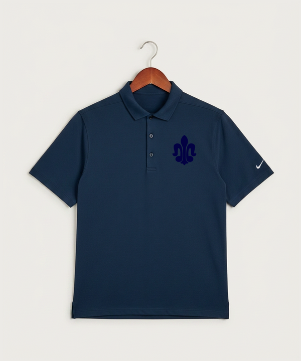 Saint Peter High School Athletics - Navy Polo - Left Chest